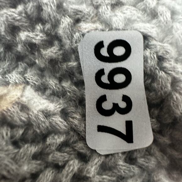 Ugg Sweater Womens Large Gray Chunky Raelynn Turtleneck Ribbed Oversized - Picture 12 of 12